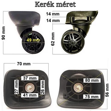 Bontour Spinner kerék 66